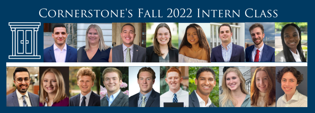 Cornerstone's Fall 2022 Intern Class - Cornerstone Government Affairs